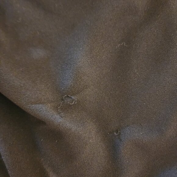 LOVE, NICKIE LEW Rhinestone Fringe Cocktail Minidress NWT BLACK  SMALL SNAGS - Picture 7 of 12